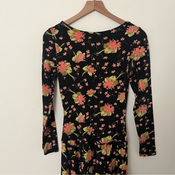 Vintage Betsey Johnson Floral Dress - Picture 5 of 7